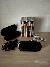 Psp Street - 11 Giochi - Custodia - Caricatore