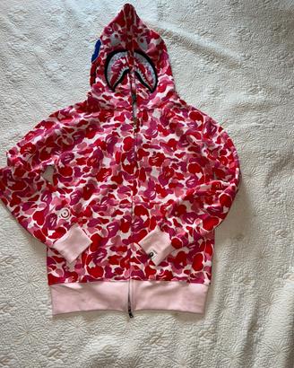 Felpa bape shark camo rosa