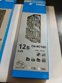Shimano catena bici  SLX CN-M7100 Quick Link Caten