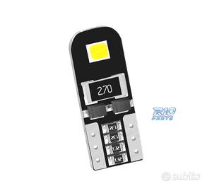 LAMPADINA W5W T10 2 LED CANBUS