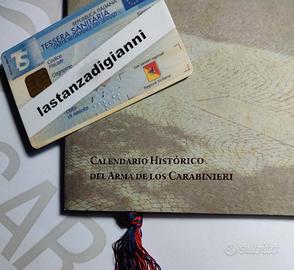 CALENDARIO storico CARABINIERI 2015 SPAGNOLO PORTA