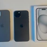 📱Iphone 15 plus 128GB Nero-Perfetto+Cover Apple