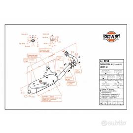 SITO PLUS 0233 per PIAGGIO LIBERTY 50 - SFERA