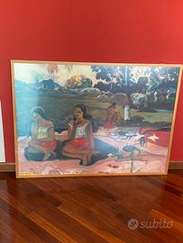 Quadro di Gauguin - stampa “Nave nave Moe”