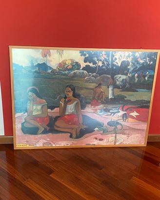 Quadro di Gauguin - stampa “Nave nave Moe”
