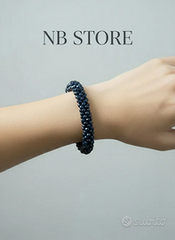 bracciali con pietre brillanti di 5 colori diversi