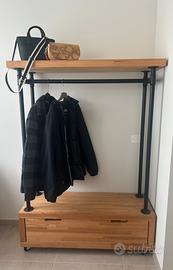 Porta giacche - stile industrial