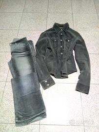 completo camicia pantalone Fornarina velluto