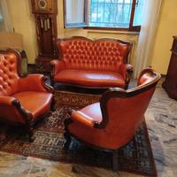poltrone in pelle 