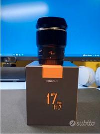 Yongnuo 17mm f/1.7 STM ASPH per Micro 4/3