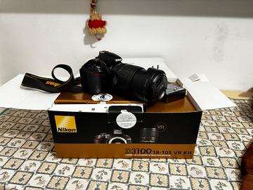 Nikon d3100 + obiettivo 18-105