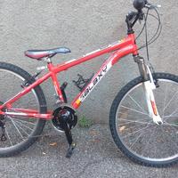 BICICLETTA AMMORTIZZATA 24 POLLICI 