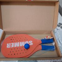 racchette da spiaggia nuove 