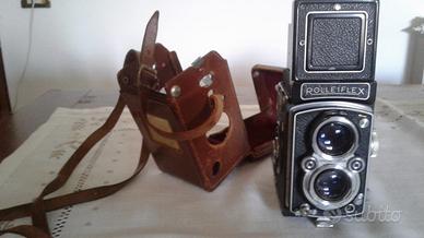 Rollei Rolleiflex Synchro-Compur obiettivo Zeiss