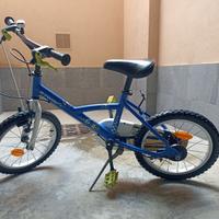 Bici b twin 16 bambino con rotelle rimovibili