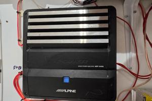 subwoofer hertz amplificatore alpine