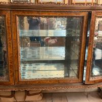 Vetrina cristalleria in stile Chippendale