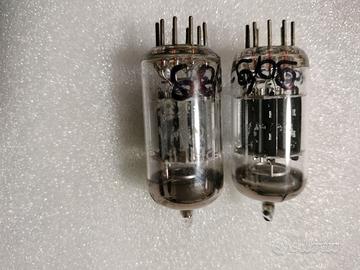 Coppia valvole ecc82 12au7 Philips miniwatt