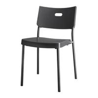sedia ikea Herman nera