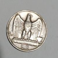 L 5 ARGENTO ITALIA COLOMBINA 1927