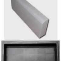 Stampo cemento matrice cordolo vialetto marciapi