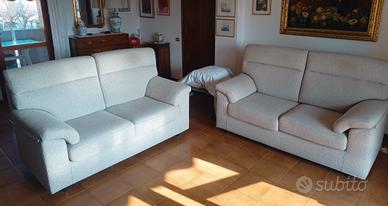 Divani (2 pezzi) sfoderabili 2 posti Divani&Co