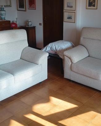 Divani (2 pezzi) sfoderabili 2 posti Divani&Co