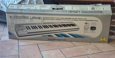 tastiera controller USB/MIDI  Berhinger  UMX61
