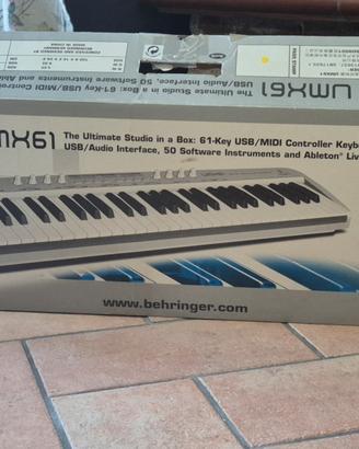 tastiera controller USB/MIDI  Berhinger  UMX61