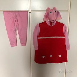 Abito di carnevale o da gioco Peppa Pig 3/4 anni