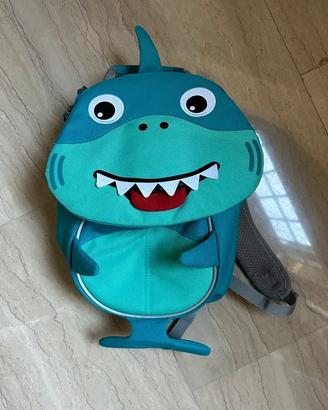 Zaino bambino Affenzahn - squalo azzurro