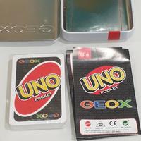 gioco Uno marcato Geox nuovo con custodia in latta