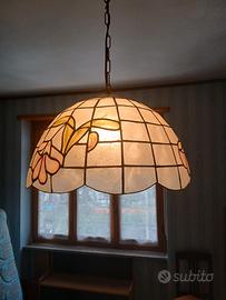 LAMPADARIO IN MADREPERLA