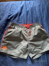Costume Sundek Arancione e Verde Militare