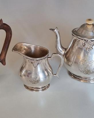 Servizio da tè/caffè inglese “Old Sheffield”