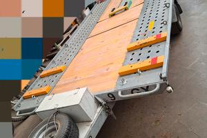 carrello Rimorchio porta auto/ quod