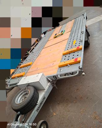 carrello Rimorchio porta auto/ quod