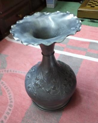 Vaso/porta candele in ieltro