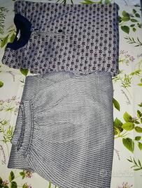 pigiama uomo felpato manica lunga mis. 5