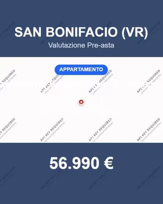 Immobile in asta di 42 m² con box auto a San Bonif