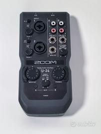 Zoom U24 – Scheda Audio Portatile