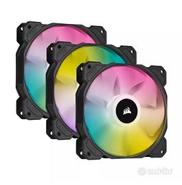 3 Ventole Corsair iCUE SP120 RGB + Controller HUB