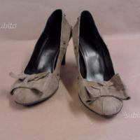 Decoltè scamosciate n 35