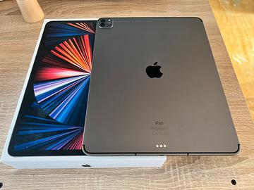 Ipad Pro M1 12.9” 256 gb WiFi+cellular e Keyboard