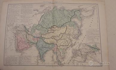 Carta etnografica dell'Ottocento 