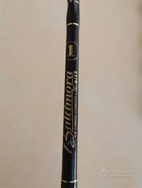 Canna da traina Italcanna e mulinello Shimano