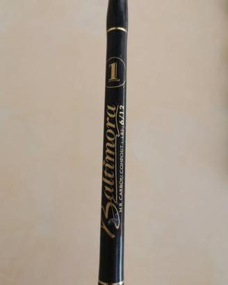 Canna da traina Italcanna e mulinello Shimano