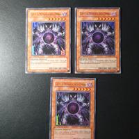 Yugioh 3x Caius the Shadow Monarch Ultra Sdde Ita