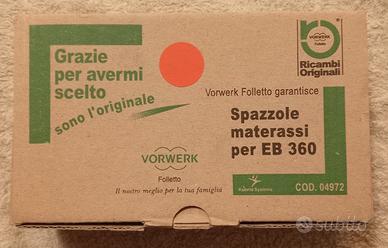 kit spazzole per materassi folletto EB360