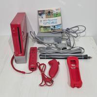 nintendo wii rossa completa originale 